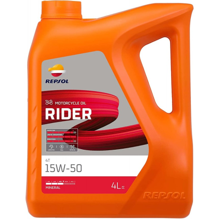 OLIO MOTORE RIDER 4T 15W-50